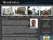 Tablet Screenshot of maasincity.com